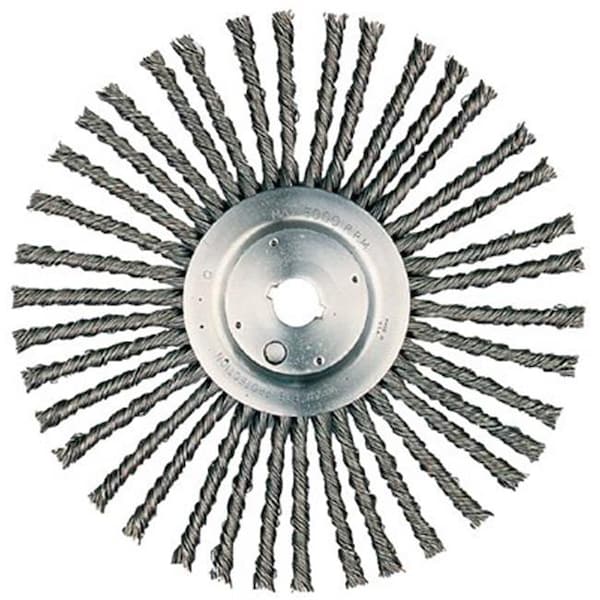 Weiler Weiler 804-94026 12 Inch Cable Twist Wire Wheel .035 1 Inch A.H. 804-94026 - main